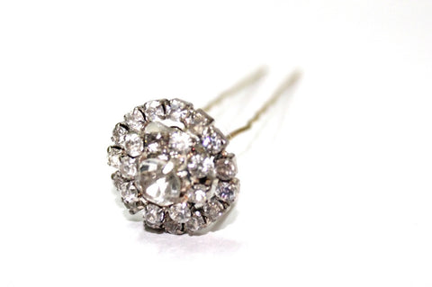 The Hairklip Diamomd Circle Wedding Juda Pin