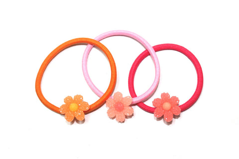 The Hairklip Little Flower Sunshine Pony Combo