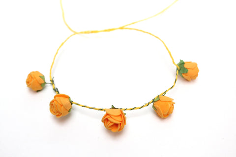The Hairklip Orange Elegance Head band