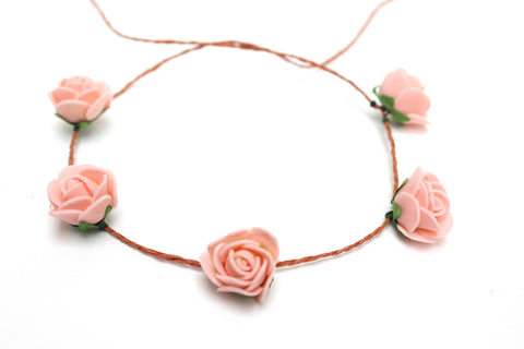 The Hairklip Peach Elegance Head band