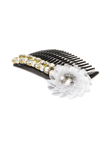 The Hairklip Flower Embrace Pearl Hair Comb